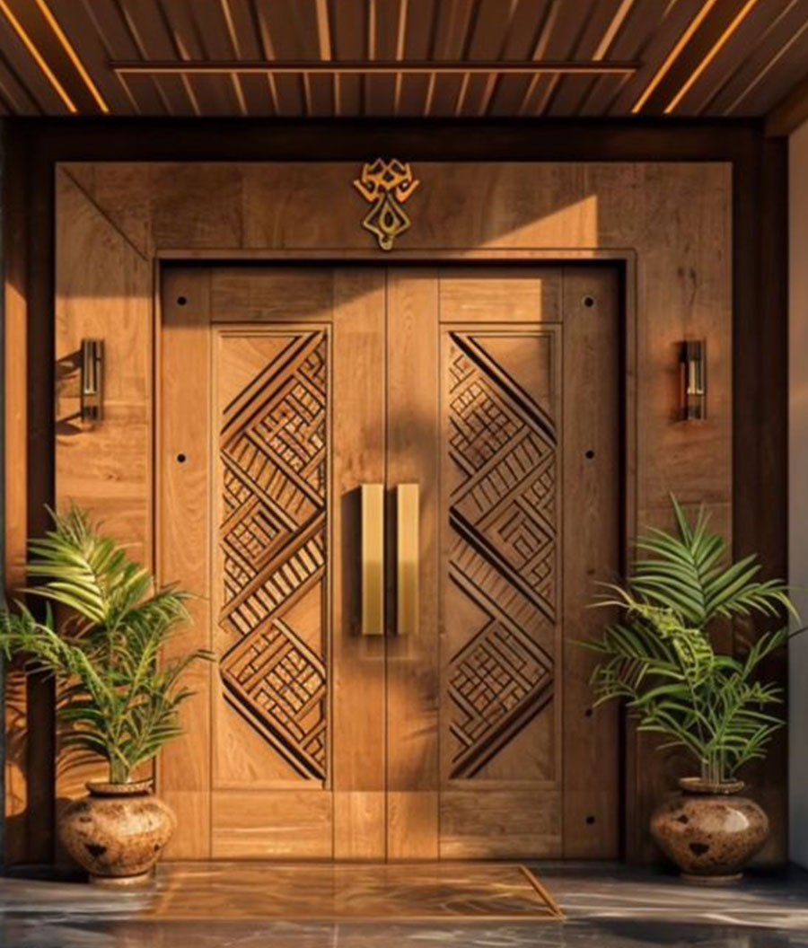 1 Geometric Door Design